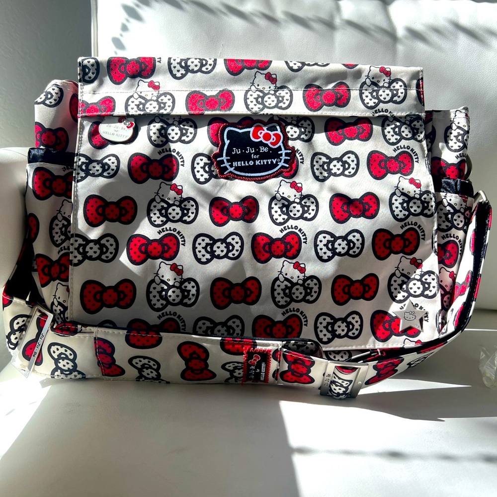 NWOT JuJuBe Hello Kitty Diaperbag
